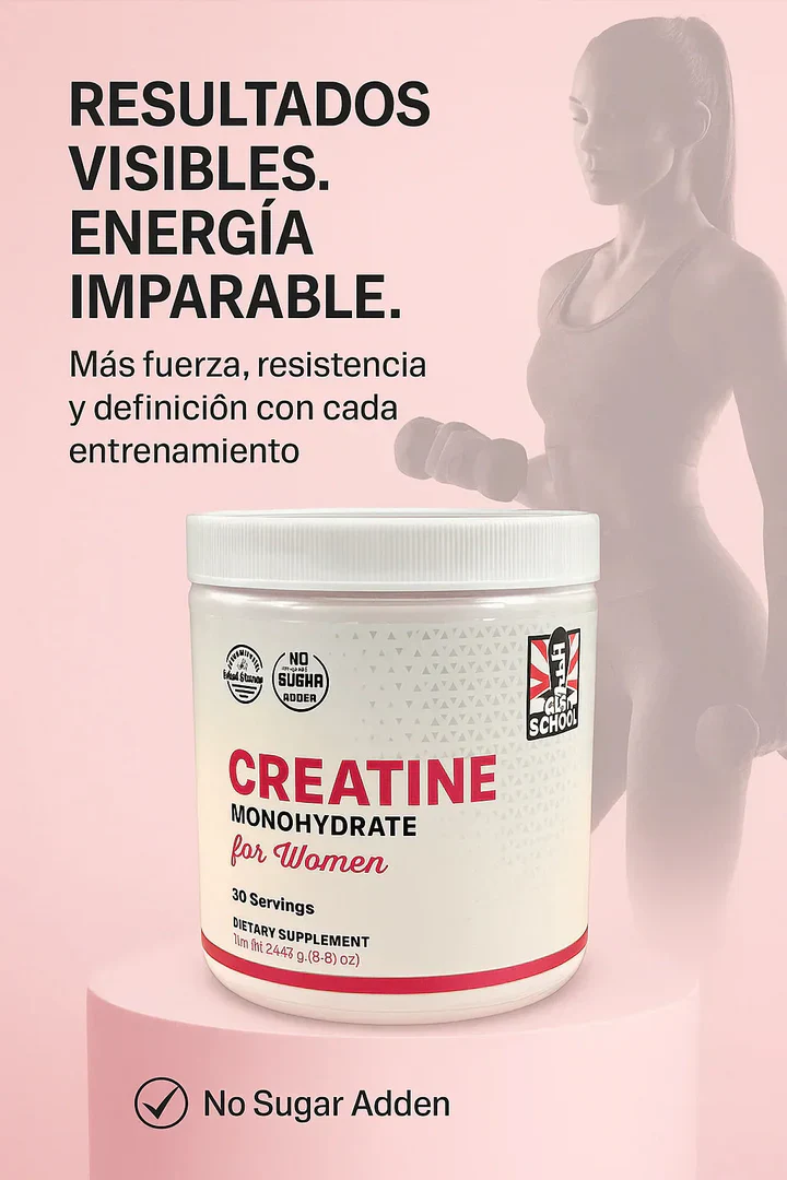 CREATINE MONOHYDRATE FOR WOMEN