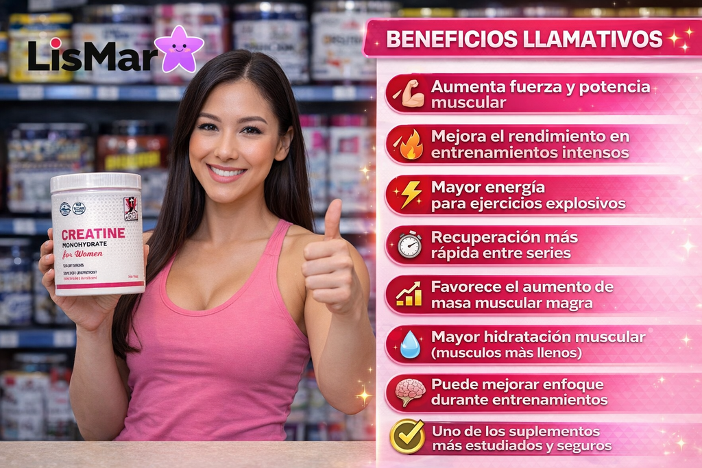 CREATINE MONOHYDRATE FOR WOMEN