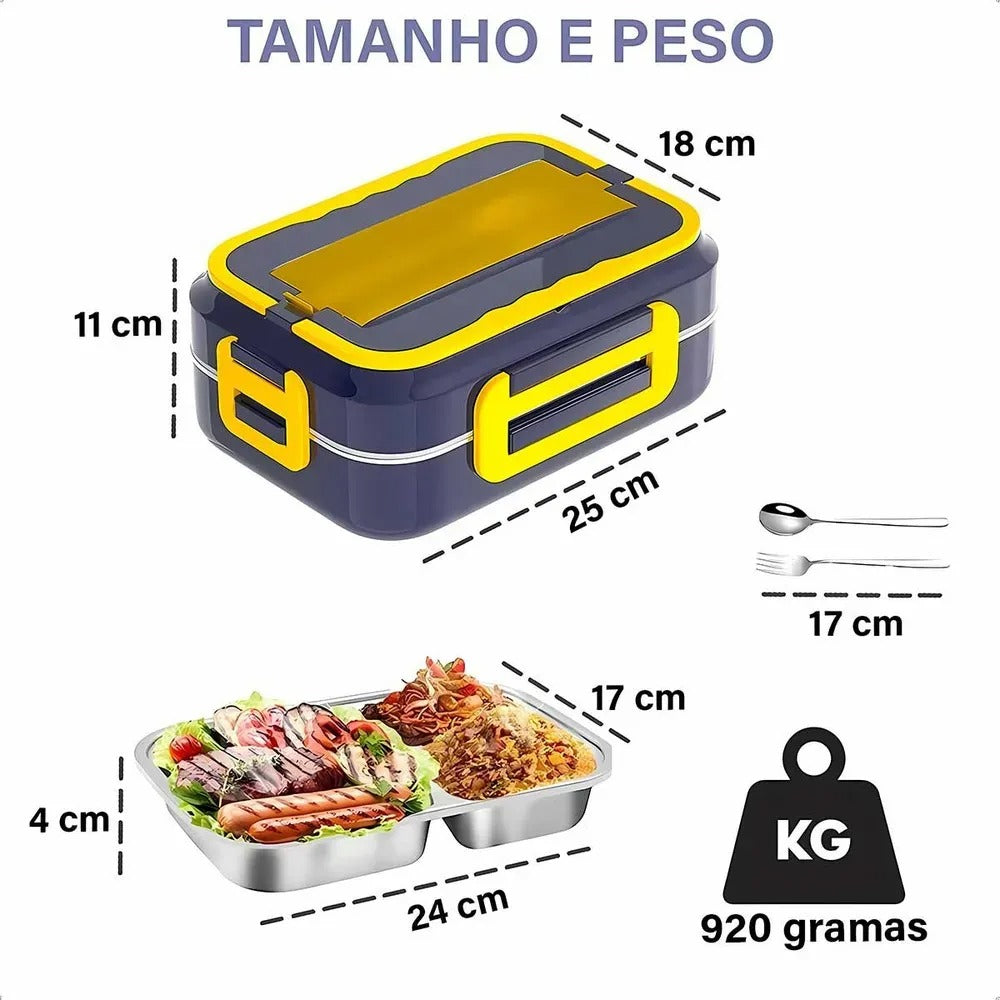 Lonchera Eléctrica para Auto – Comida Caliente Donde Quieras