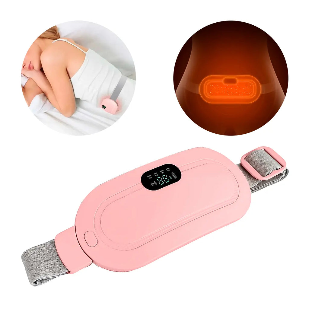 Faja Masajeadora Inteligente para Abdomen con Calor y Electroestimulación USB
